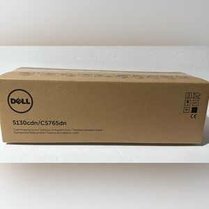 Dell 5130cdn/C5765dn CYAN Imaging Drum new sealed box